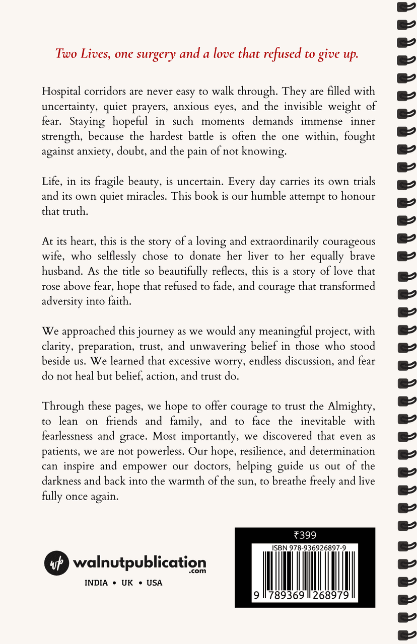 2023: A Liver Story — Book Back Cover